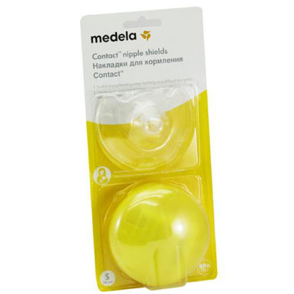 Світлина Medela (Медела) Соски накладки для кормлення Contact nipple shields small №2